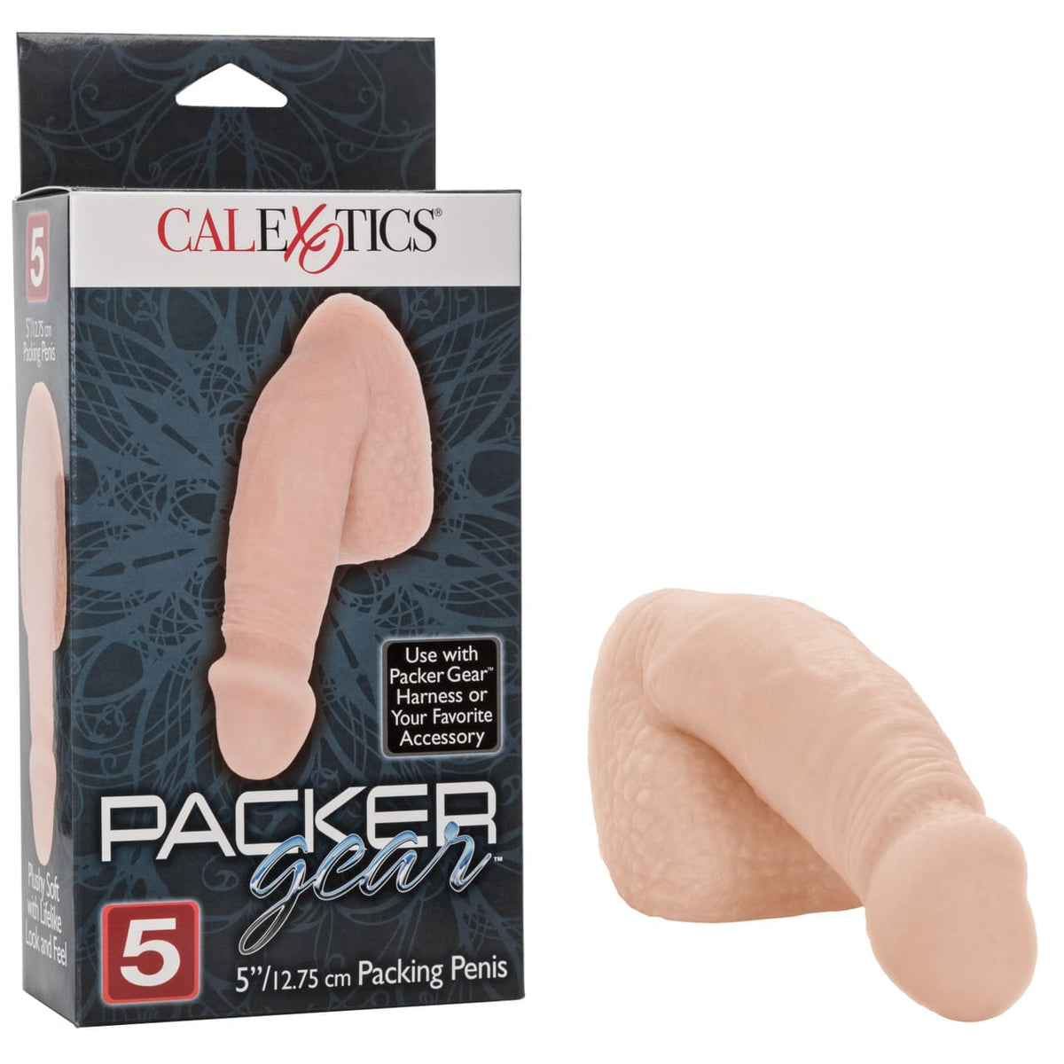 CalExotics - Packer Gear 5 英寸柔软填充阴茎假体