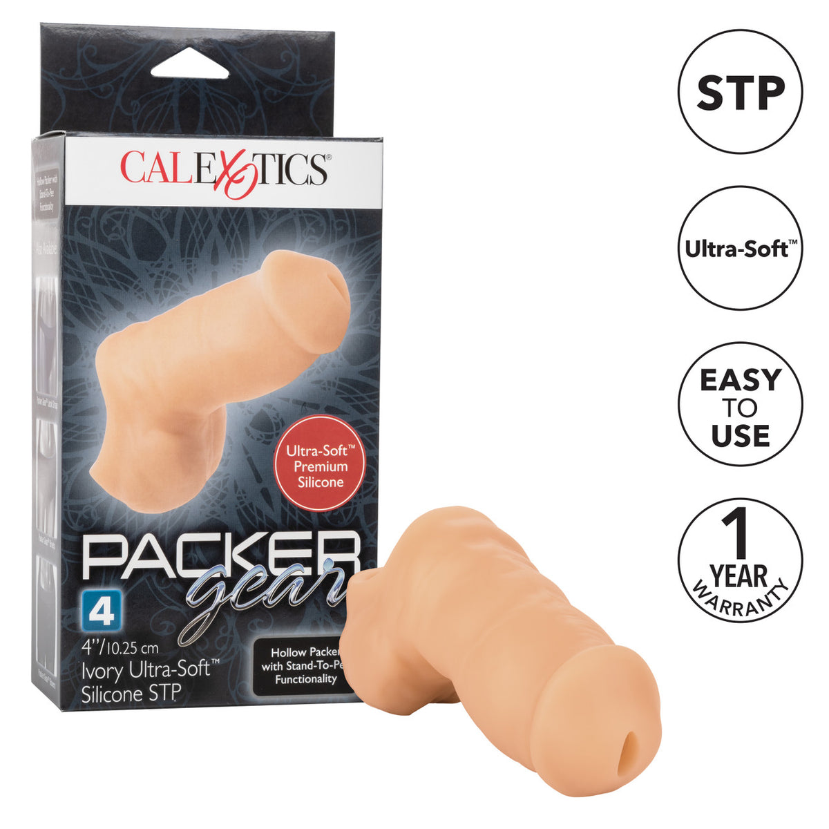 CalExotics - Packer Gear 4-Inch Ultra-Soft Silicone STP Packer CherryAffairs