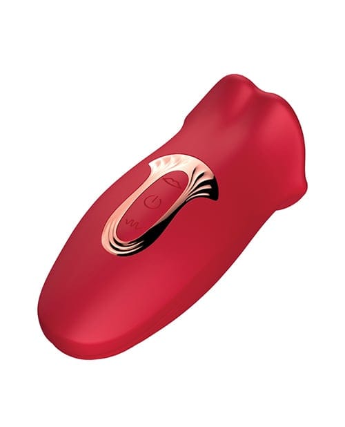 Secwell - Big Bite Vibrating & Biting Oral Masturbator (Red) SEC1001 CherryAffairs
