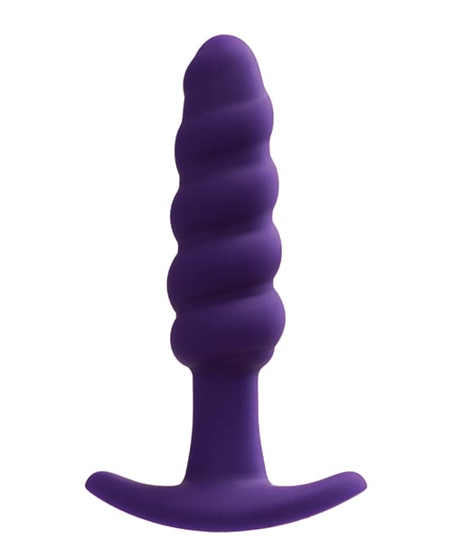 VeDO - Twist Rechargeable Vibrating Anal Plug (Purple) VD1153 CherryAffairs