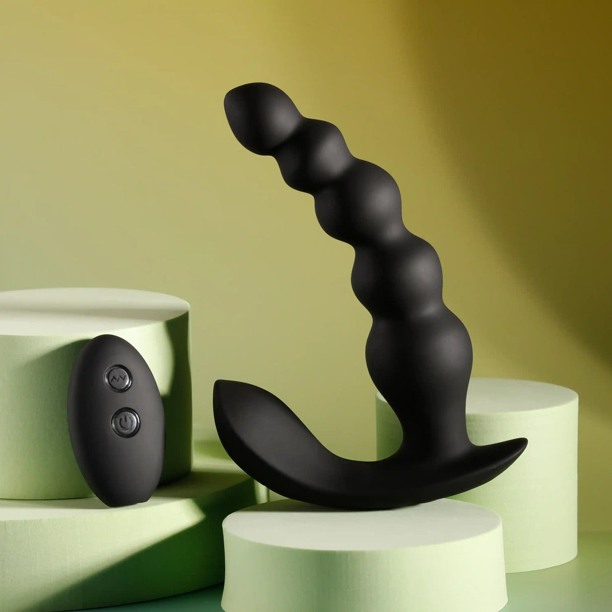 Evolved - Bead Me Up Remote-Controlled Vibrating Anal Beads (Black) EV1213 CherryAffairs