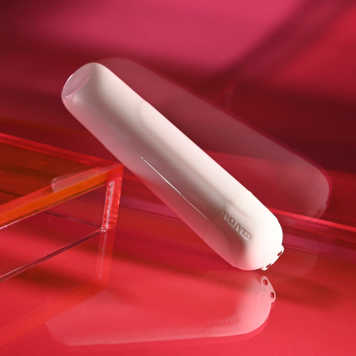 Evolved - Penggetar Peluru Boleh Dicas Semula Shine On (Merah Jambu)
