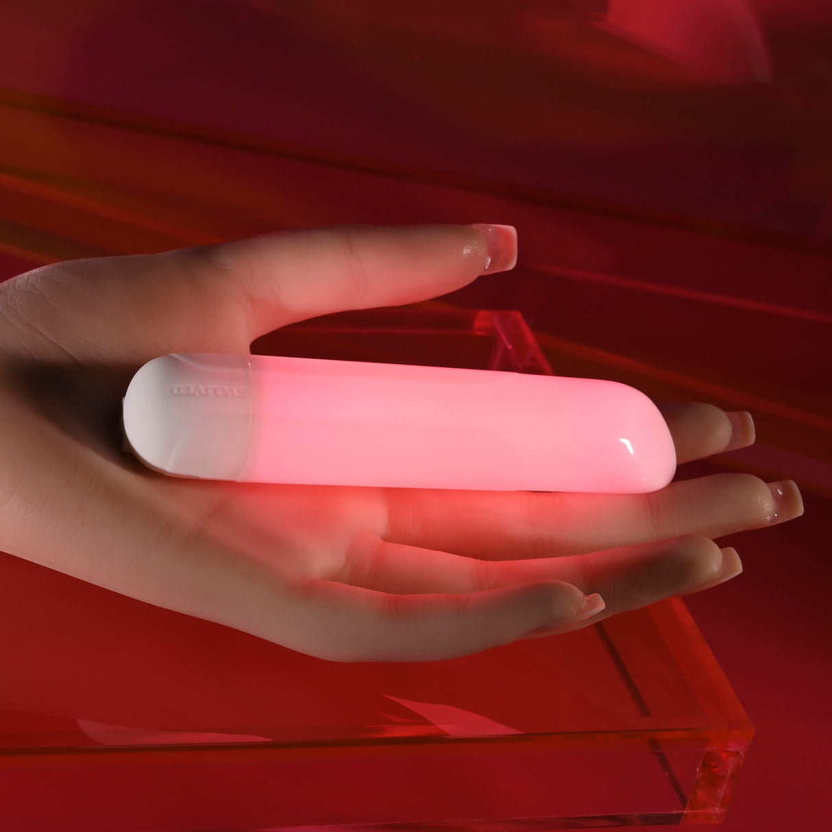 Evolved - Penggetar Peluru Boleh Dicas Semula Shine On (Merah Jambu)