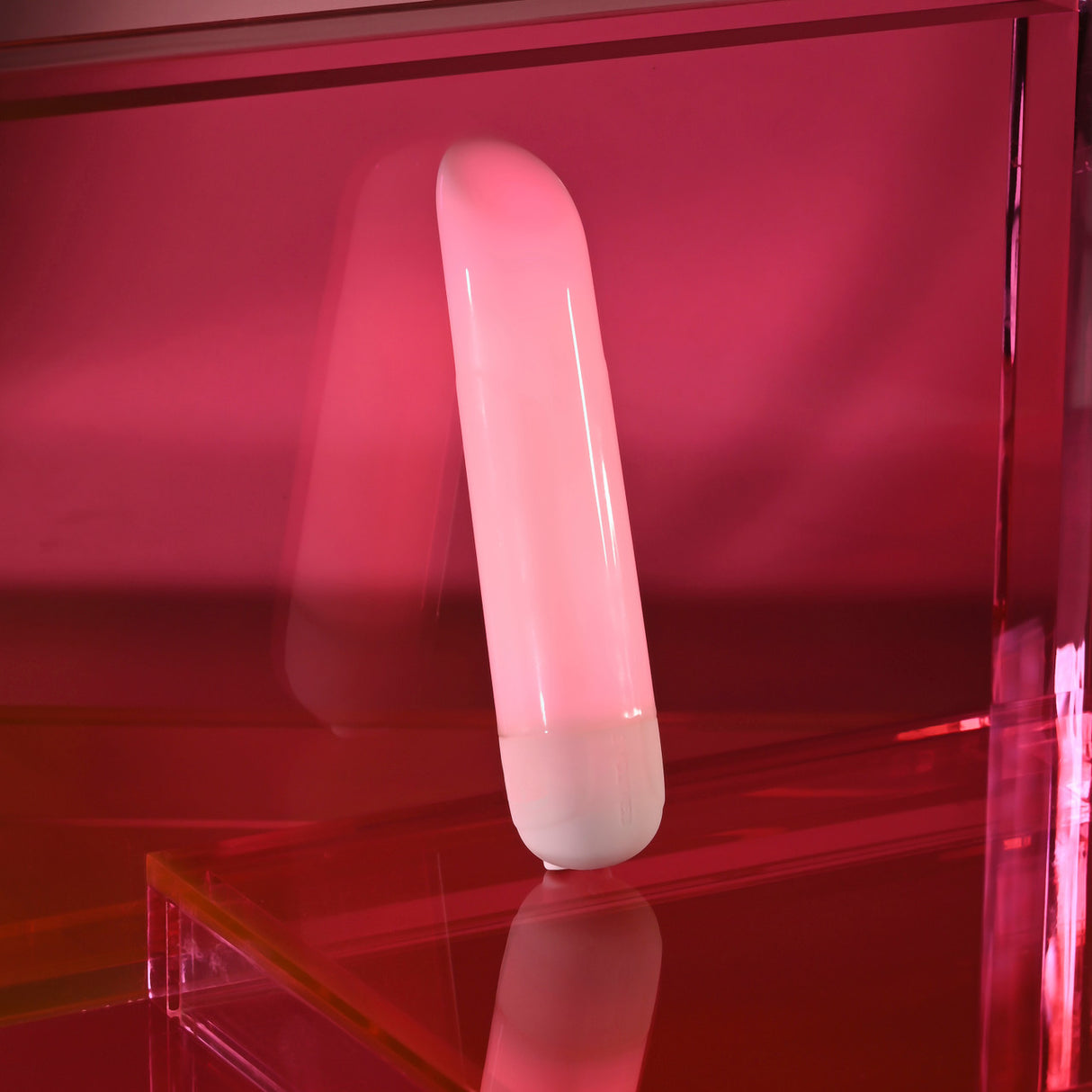 Evolved - Penggetar Peluru Boleh Dicas Semula Shine On (Merah Jambu)