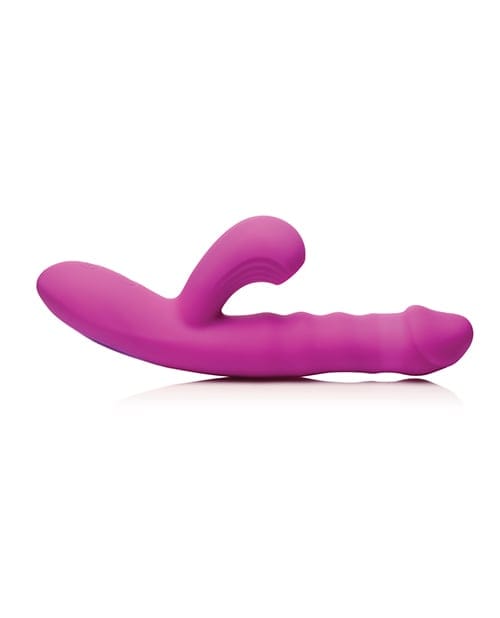XR Brands - Bang! Thrusting & Sucking Rabbit Vibrator (Purple) XR1104 CherryAffairs