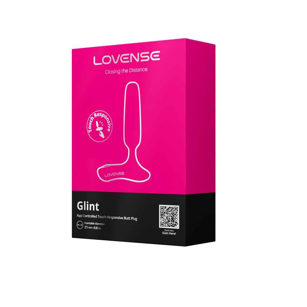 Lovense - Pal Dub Tanggap Sentuhan Dikawal Aplikasi untuk Dubur (Hitam)