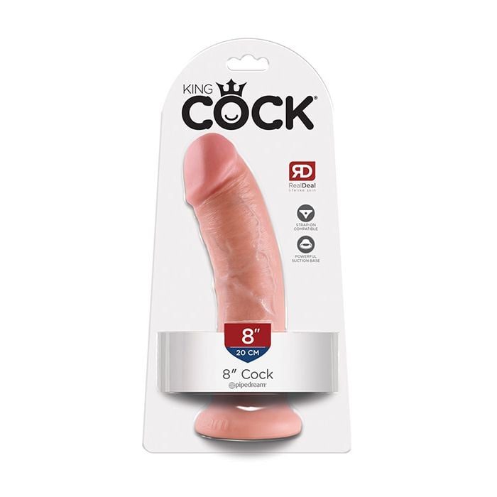 Pipedream - King Cock 仿真吸盘式假阳具