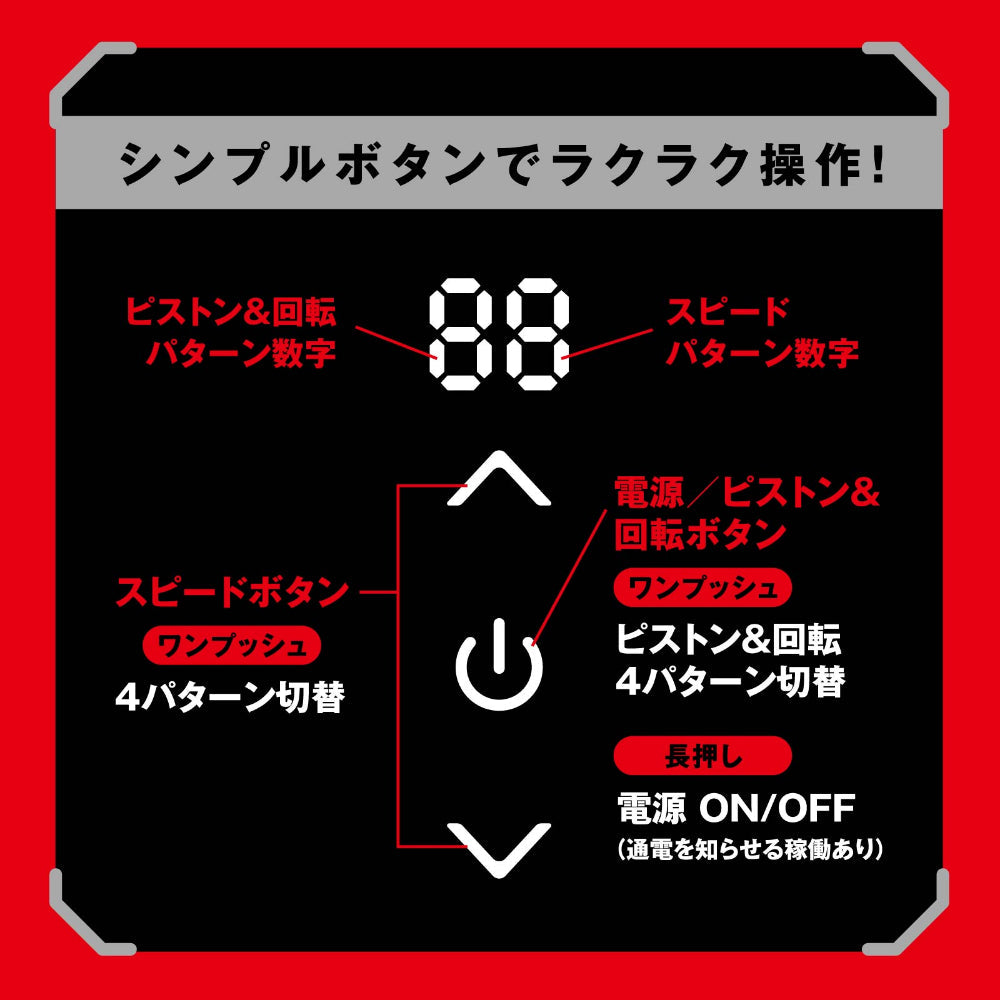 Hato Pura - PuniAna Lloyd 12 Piston and Rolling Masturbator – product view 5