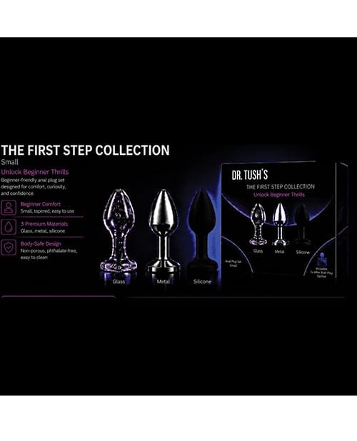 Dr. Tush's - First Step Beginner Anal Plug Training Set DT1004 CherryAffairs