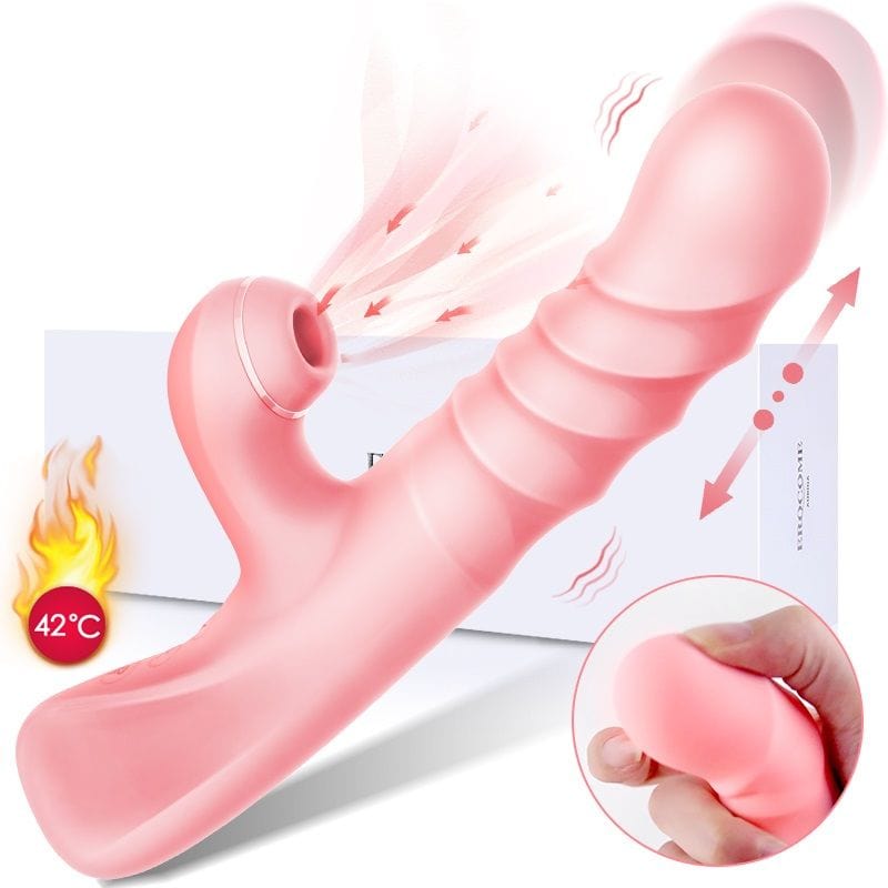 Erocome - Phoenix Thrusting Sucking Rabbit Vibrator Rabbit Dildo (Vibration) Rechargeable