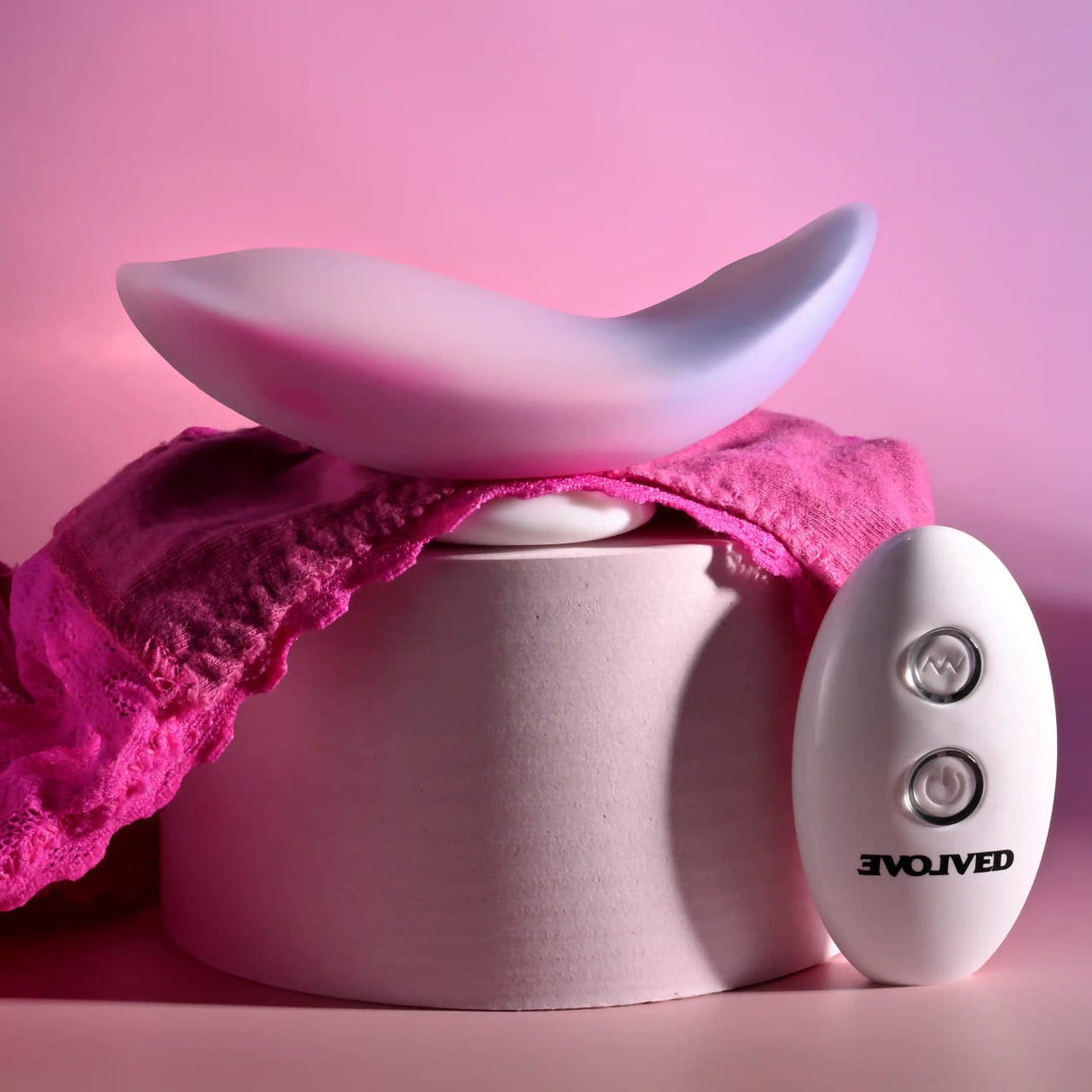 Evolved - Paradise Panty Remote-Controlled Wearable Vibrator (White) EV1211 CherryAffairs