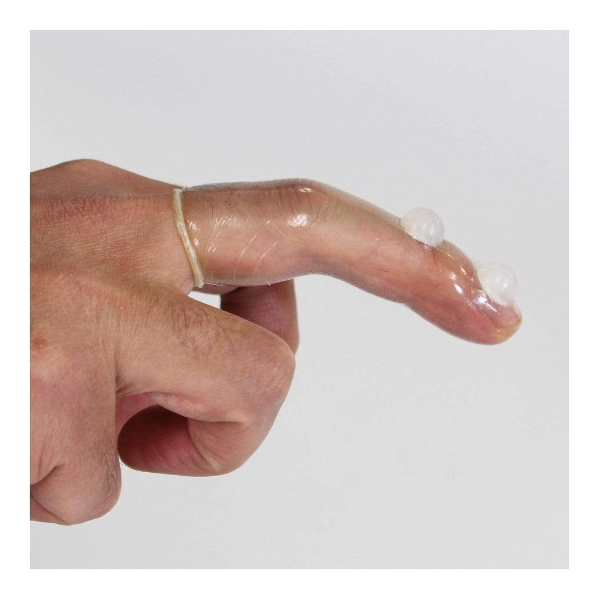 Kiss Me Love - Finger Skin DX Finger Sleeves 6 Pieces Clit Massager (Non Vibration)