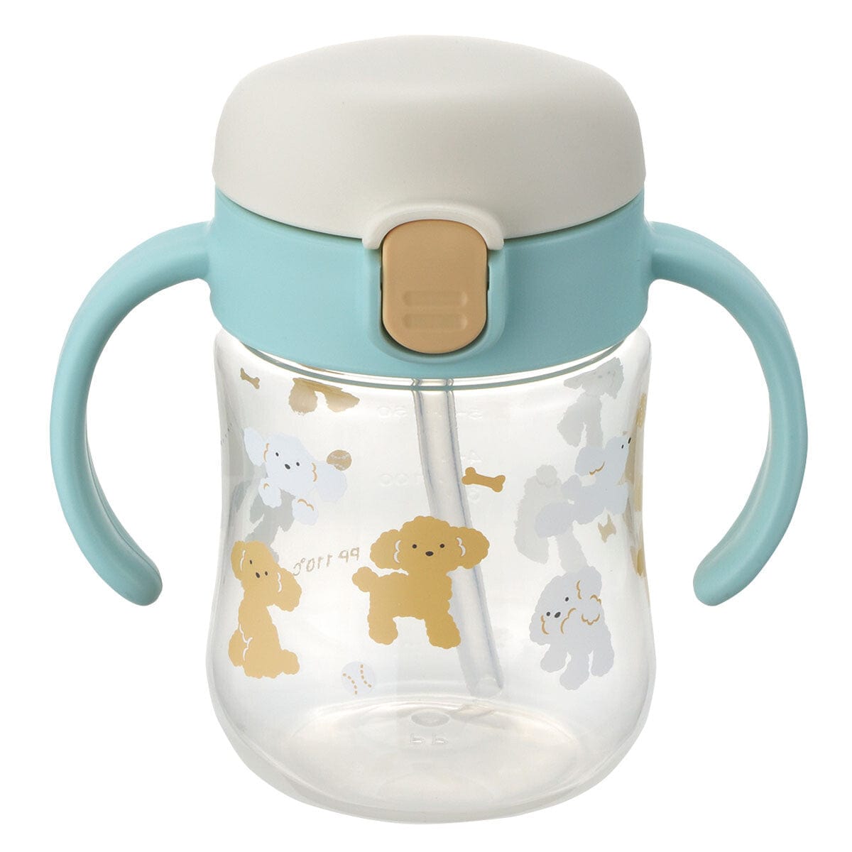 Richell - T.L.I Baby Stage 1 Try Sippy Spout Clear Training Water Bottle Mug Light Blue 4945680203500 Baby Water Bottle