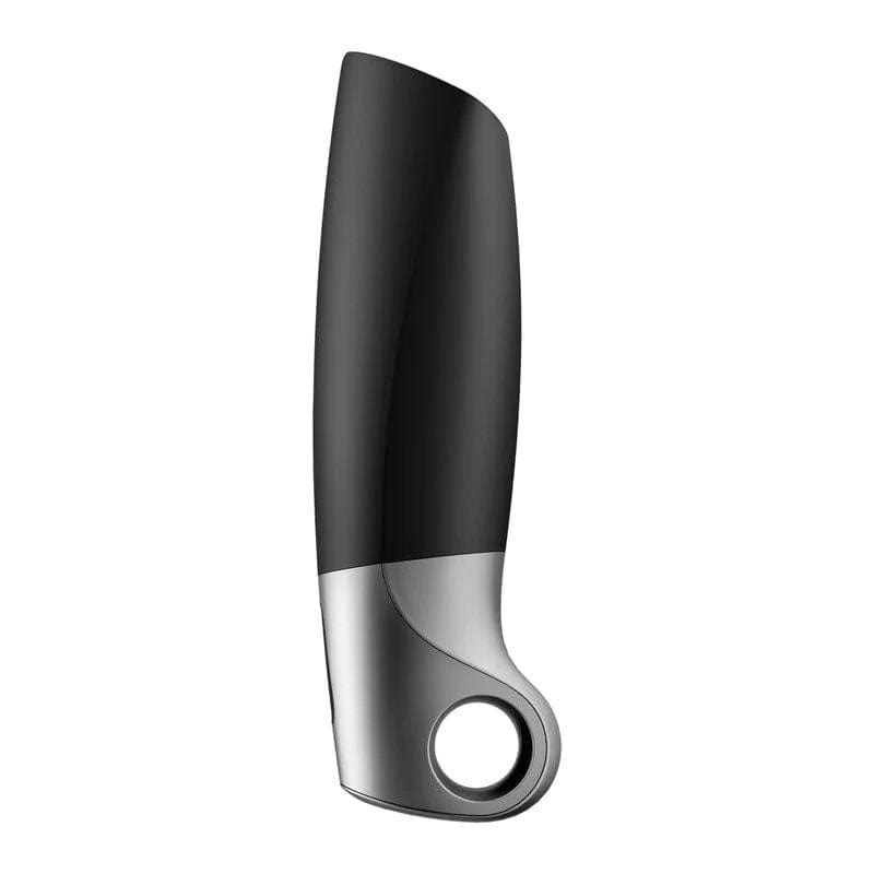 Satisfyer - Men Power Masturbator App-Controlled Stroker Vibrator (Black) Masturbator Soft Stroker (Vibration) Rechargeable