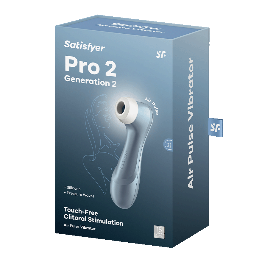 Satisfyer - Pro 2 Air Pulse Rechargeable Clitoral Air Stimulator - CherryAffairs.sg