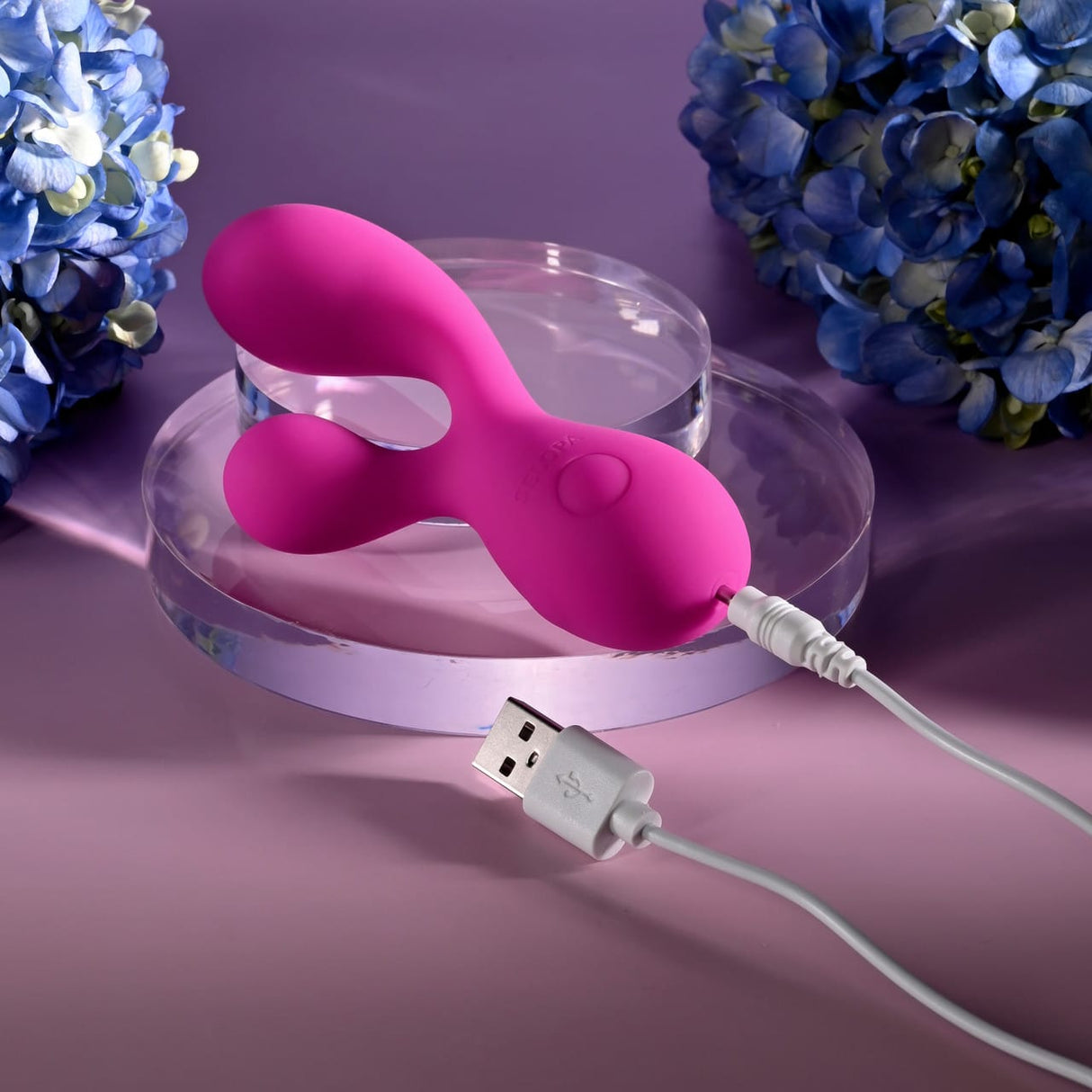 SELOPA - My Buddy Rechargeable Double-Ended Vibrator (Pink) EV1224 CherryAffairs