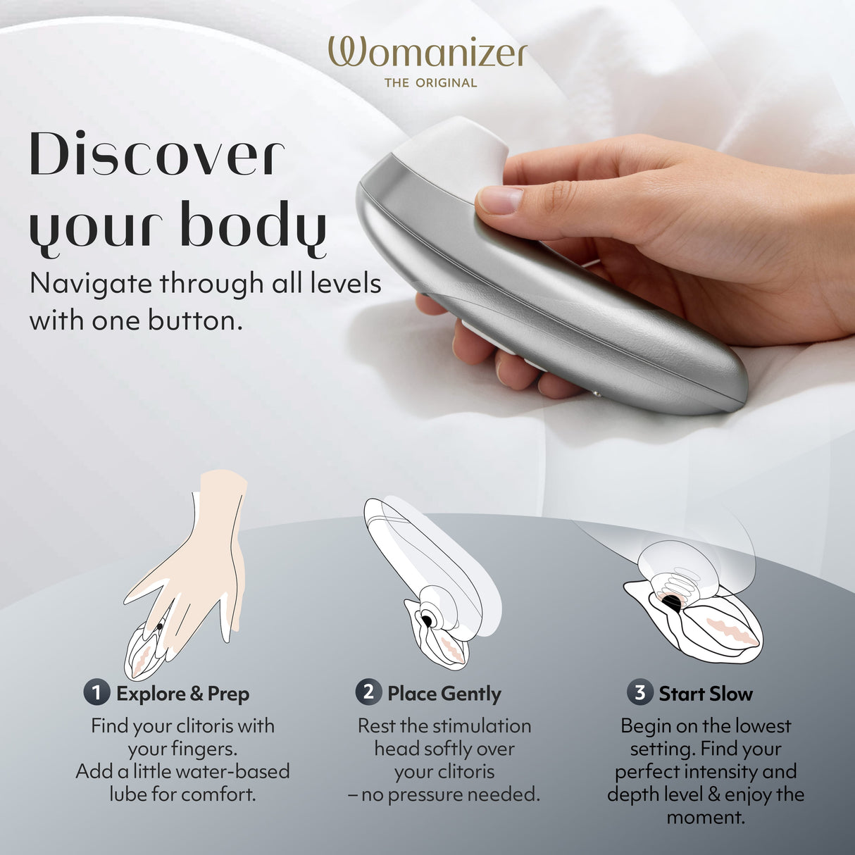 Womanizer - Womanizer Pro Clitoral Air Stimulator Massager CherryAffairs