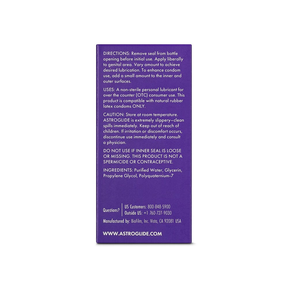 Astroglide - Water Based Liquid Personal Lubricant Lube (Water Based)