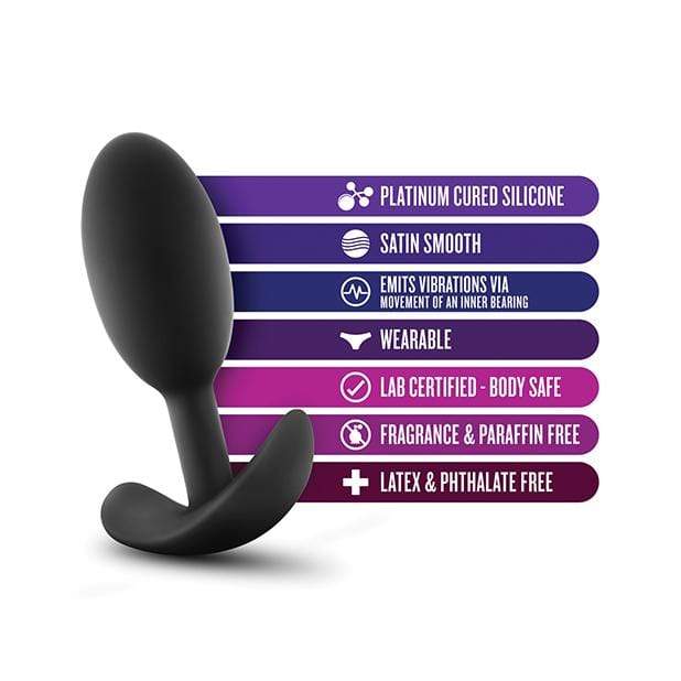 Blush Novelties - Luxe Wearable Vibra Slim Anal Plug Small & Medium Anal Plug (Non Vibration)