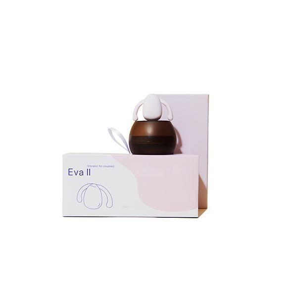 Dame Products - EVA II Hands-Free Couple's Vibrator (Quartz) - CherryAffairs.sg