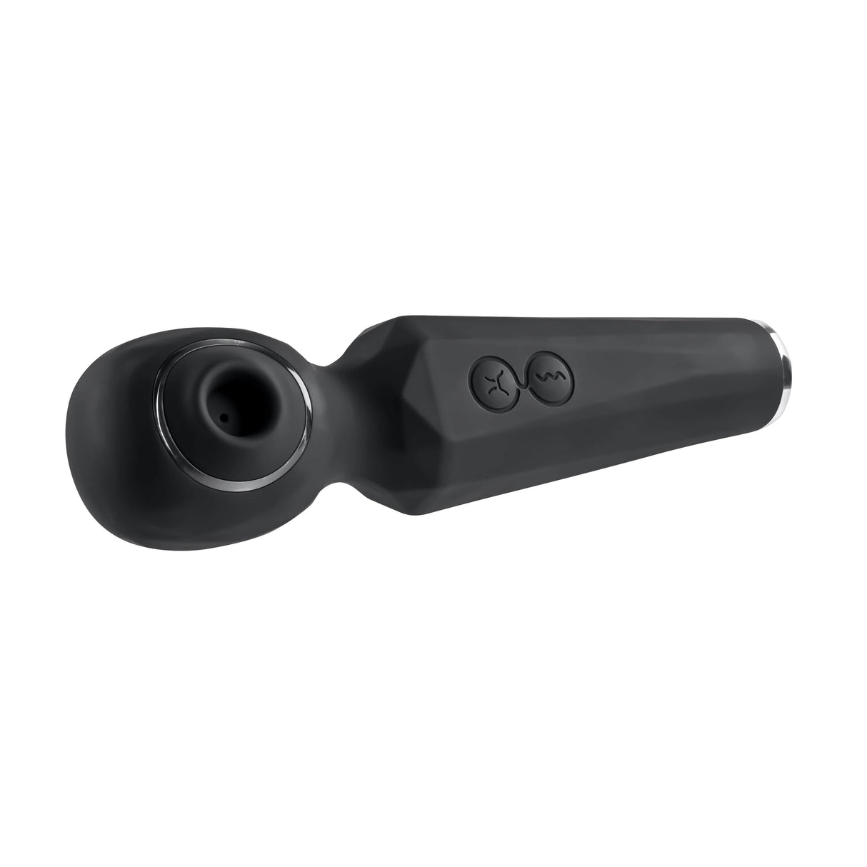 Evolved - Rainbow Sucker Clit Massager (Black) Clit Massager (Vibration) Rechargeable