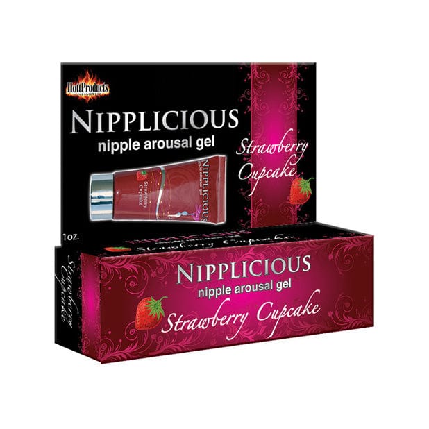 Hott Products - Nipplicious Nipple Arousal Gel 1 oz (Strawberry Cupcake) Arousal Gel