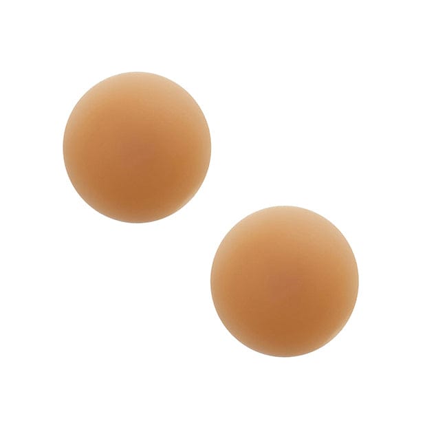 Neva Nude - Yummy Skin Invisible Reusable Silicone Pasties Nipple Covers O/S (Mocha) Nipple Covers