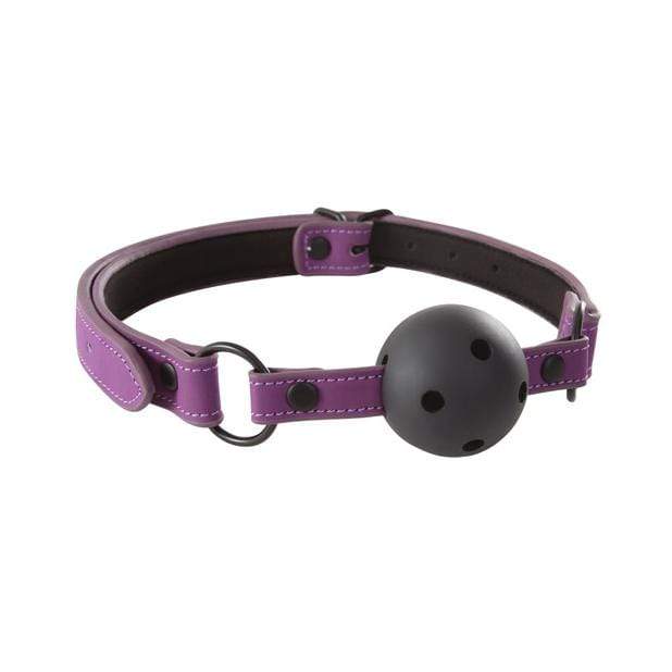 NS Novelties - Lust Bondage Ball Gag (Purple) Ball Gag