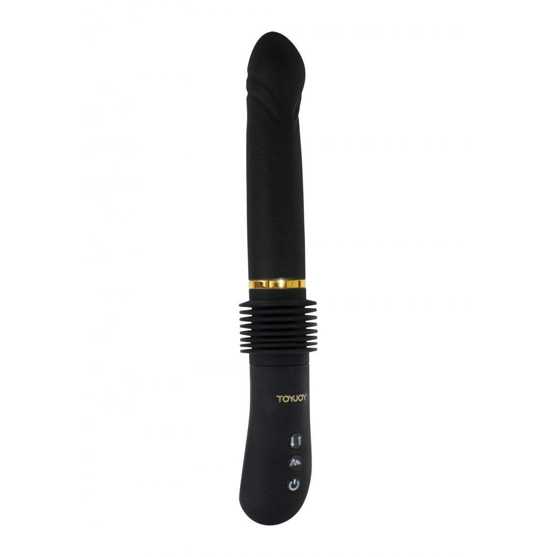 ToyJoy - Magnum Opus I Thrust in You Thruster Vibrator (Black) TJ1073 CherryAffairs
