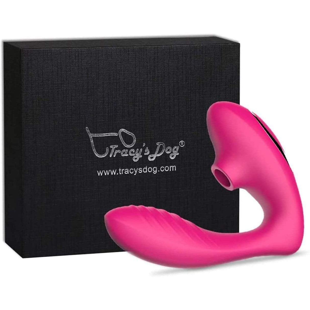 Tracy's Dog - Clitoral Air Stimulator Vibrator (Pink) TRD1002 CherryAffairs