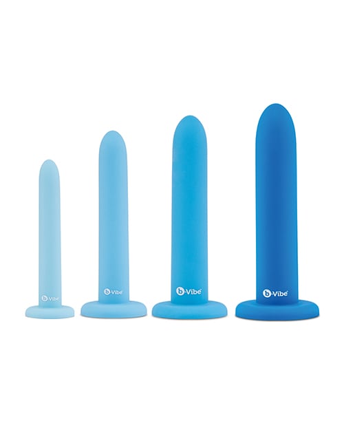 B-Vibe - 硅胶肛门训练扩张器套装（5 件套）