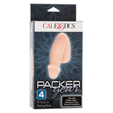 CalExotics - Packer Gear 4"/10.25 cm 填充阴茎 - 象牙色