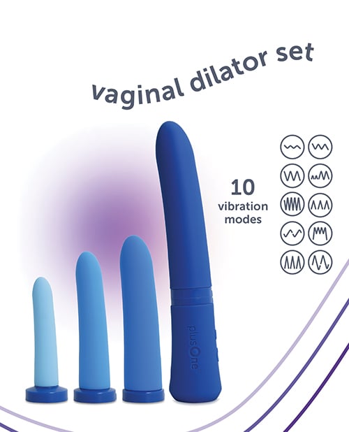 plusOne - Set Dilator Faraj Boleh Cas Semula Progresif