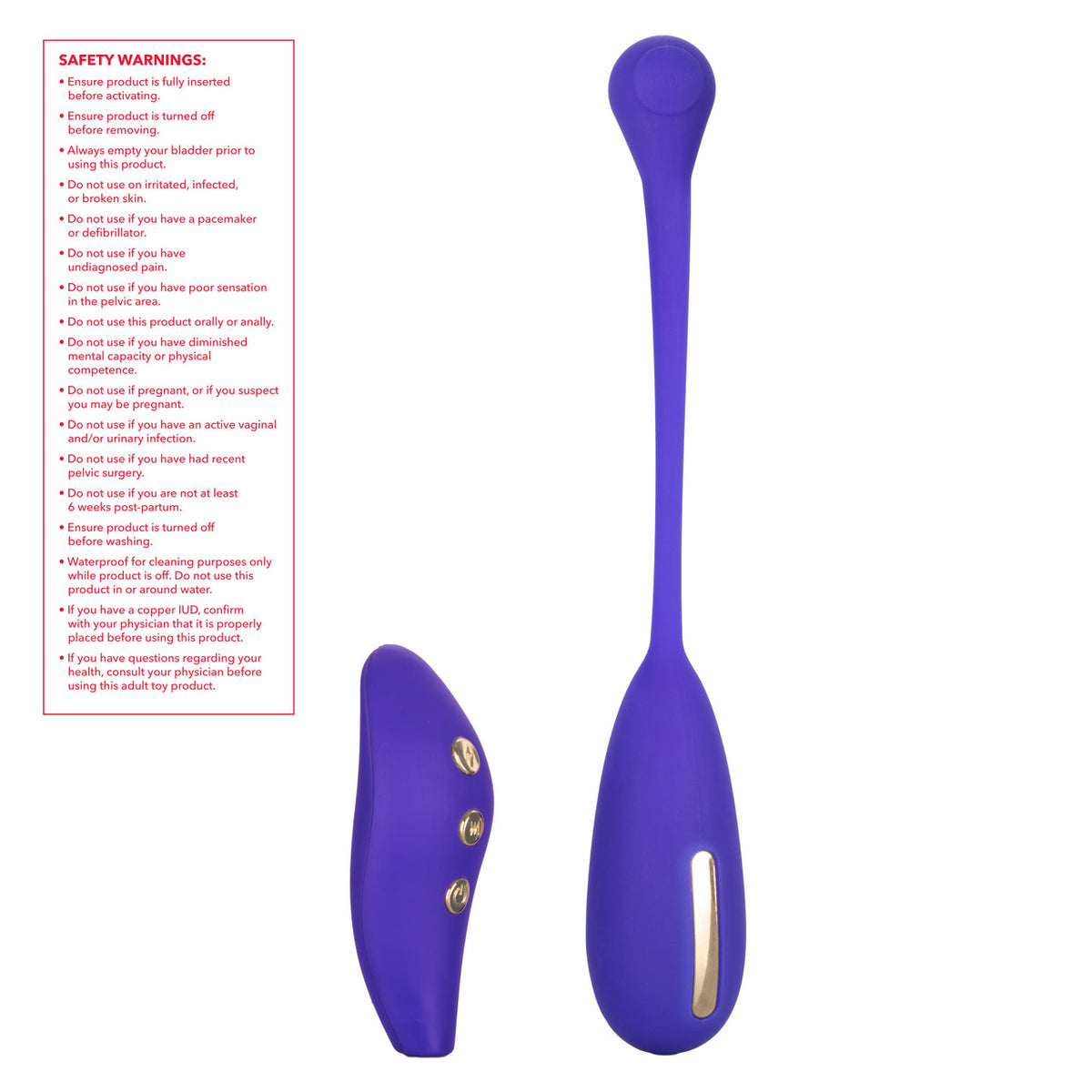 CalExotics - Impulse Remote Kegel eStim Pelvic Floor Exerciser