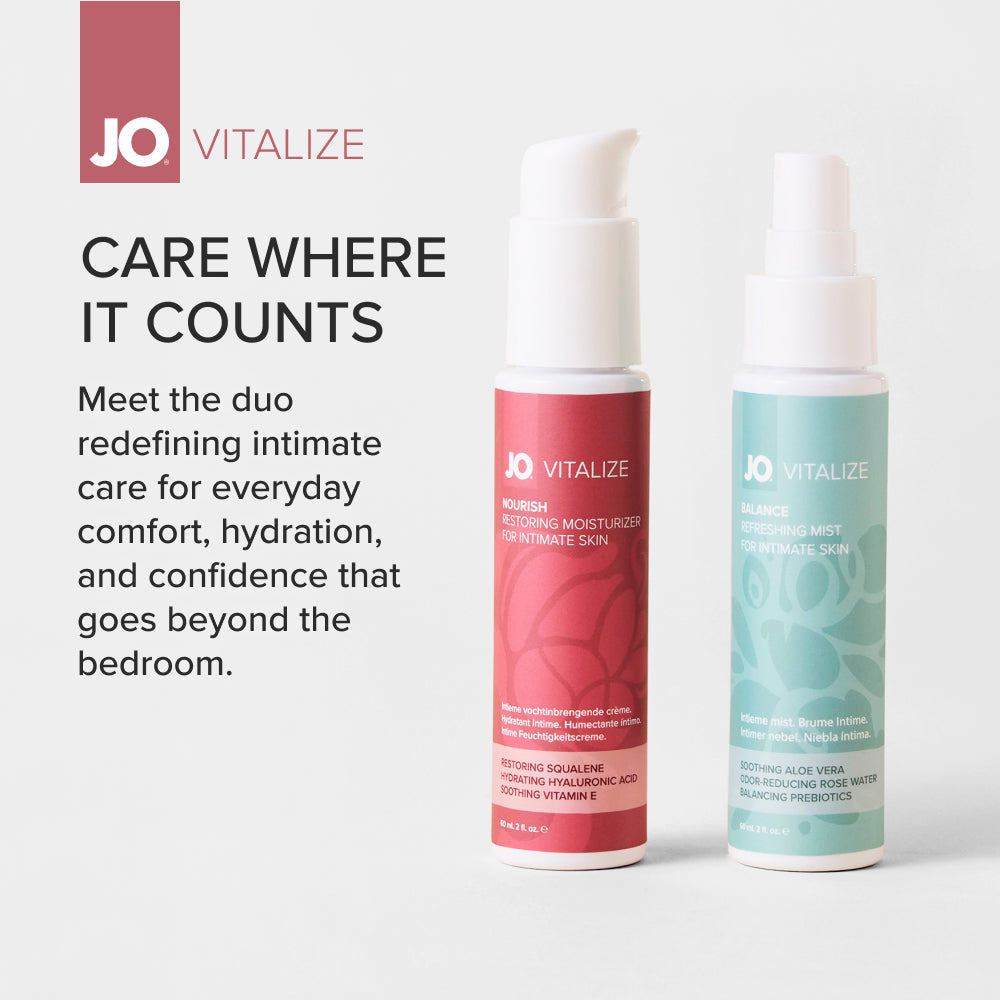Pelembap Intim Memulihkan System JO - Vitalize Nourish 60 ml
