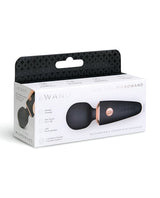 Le Wand - Mini Micro Rechargeable Wand Massager (Black) - Black