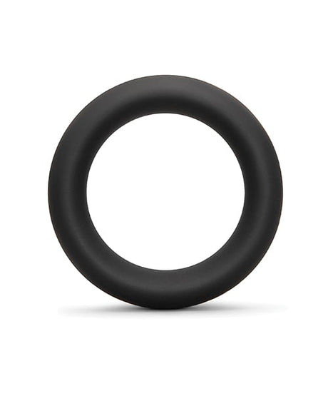 B-Vibe - Snug Silicone Cock Ring Collection (Black) - Black / 40 mm