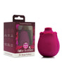 Skins - Rose Buddies Rose Flutterz Clitoral Vibrator (Red) - Red