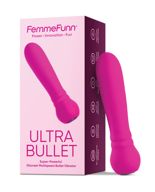 Femme Funn - Ultra 可充电子弹型振动器（粉色）