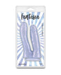 NS Novelties - Fantasia Double Trouble Dildo (Azure) - Blue