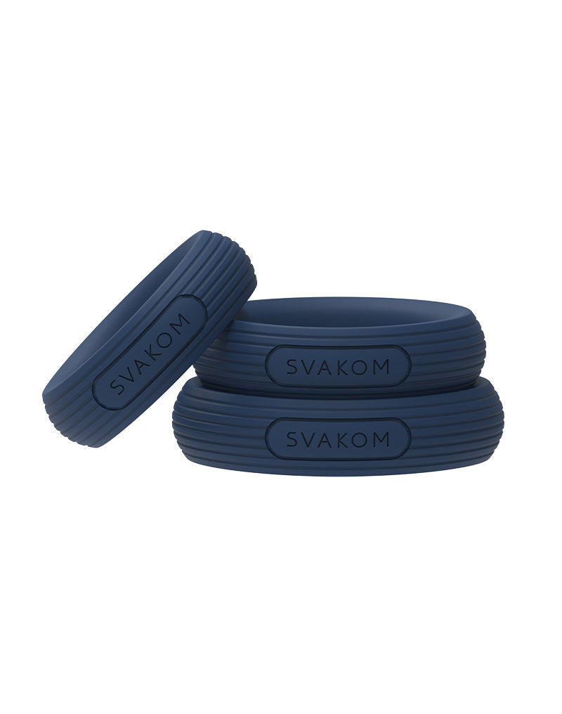 Svakom - Triooo Set Gegelang Zakar Silikon 3 Unit