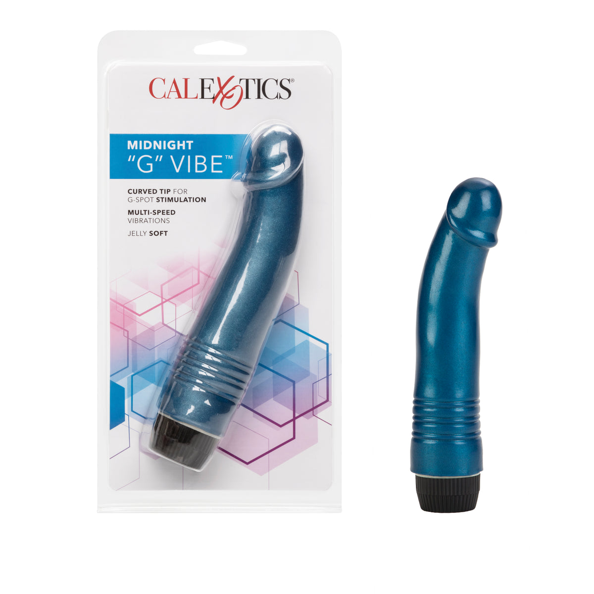 CalExotics - Midnight G-Spot Vibrator (Blue) - Blue
