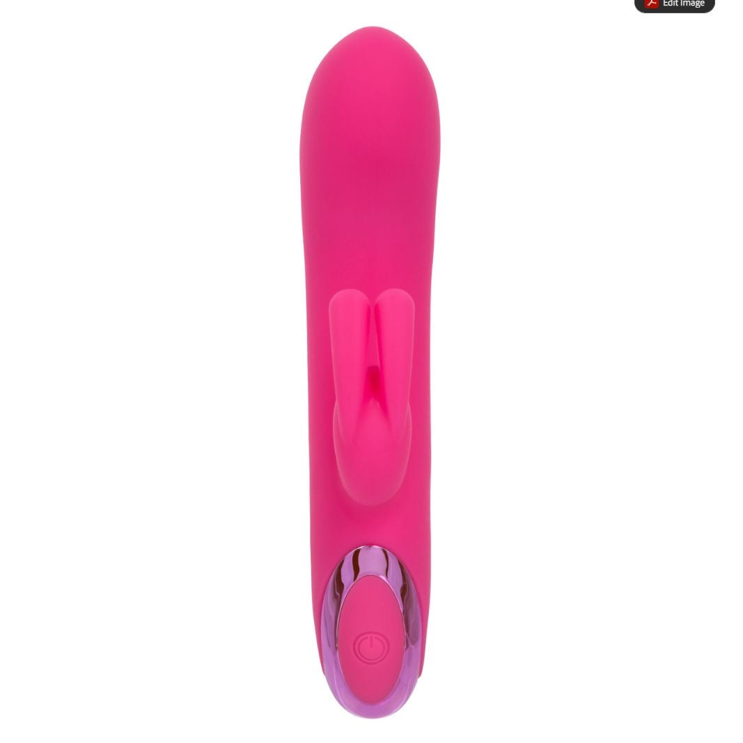 CalExotics - Kroma Turbo G Bunny 可充电兔形振动器（粉色）