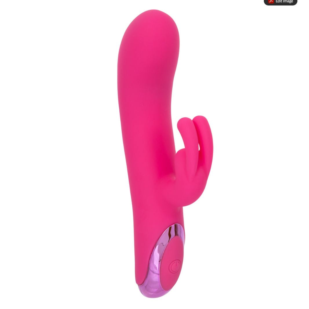 CalExotics - Kroma Turbo G Bunny 可充电兔形振动器（粉色）