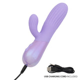CalExotics - Aura Rotating G-Spot & Clitoral Vibrator (Purple) - Purple