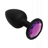 Doc Johnson - Booty Bling Small Silicone Anal Plug (Pink) - Pink / Small