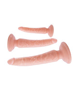 Nasstoys - Trio Deluxe Suction Dildo Training Set (Beige) - Beige