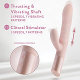 Blush Novelties - Fraya 可充电兔形振动器（粉色）
