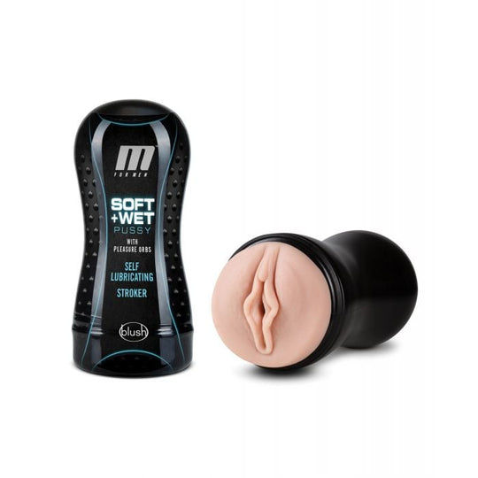 Blush Novelties - M for Men Alat Melancap Faraj Lembut & Basah (Beige)