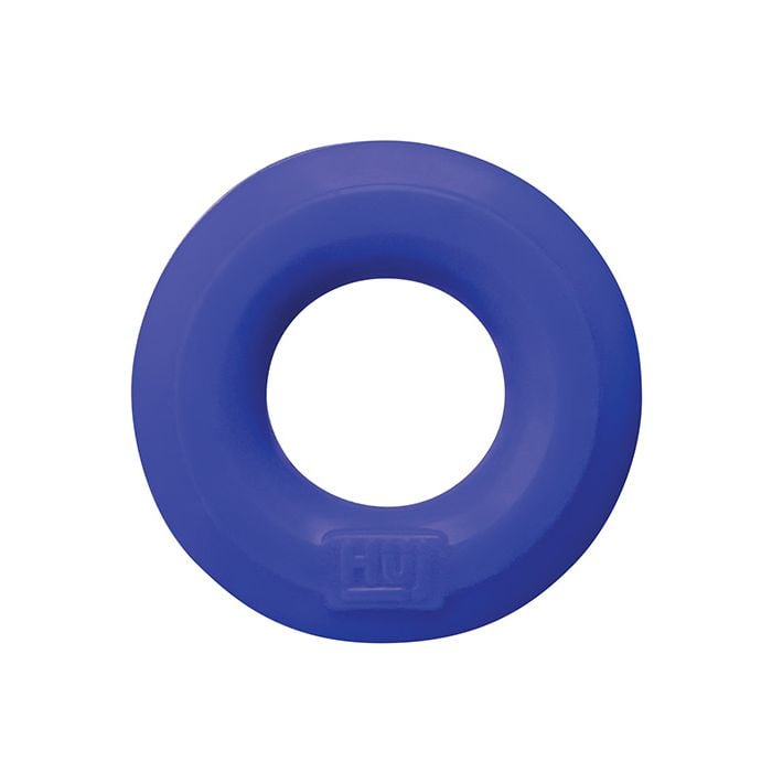 Hunky Junk - C-Ring Stretch Silicone Cock Ring (Blue) - Blue